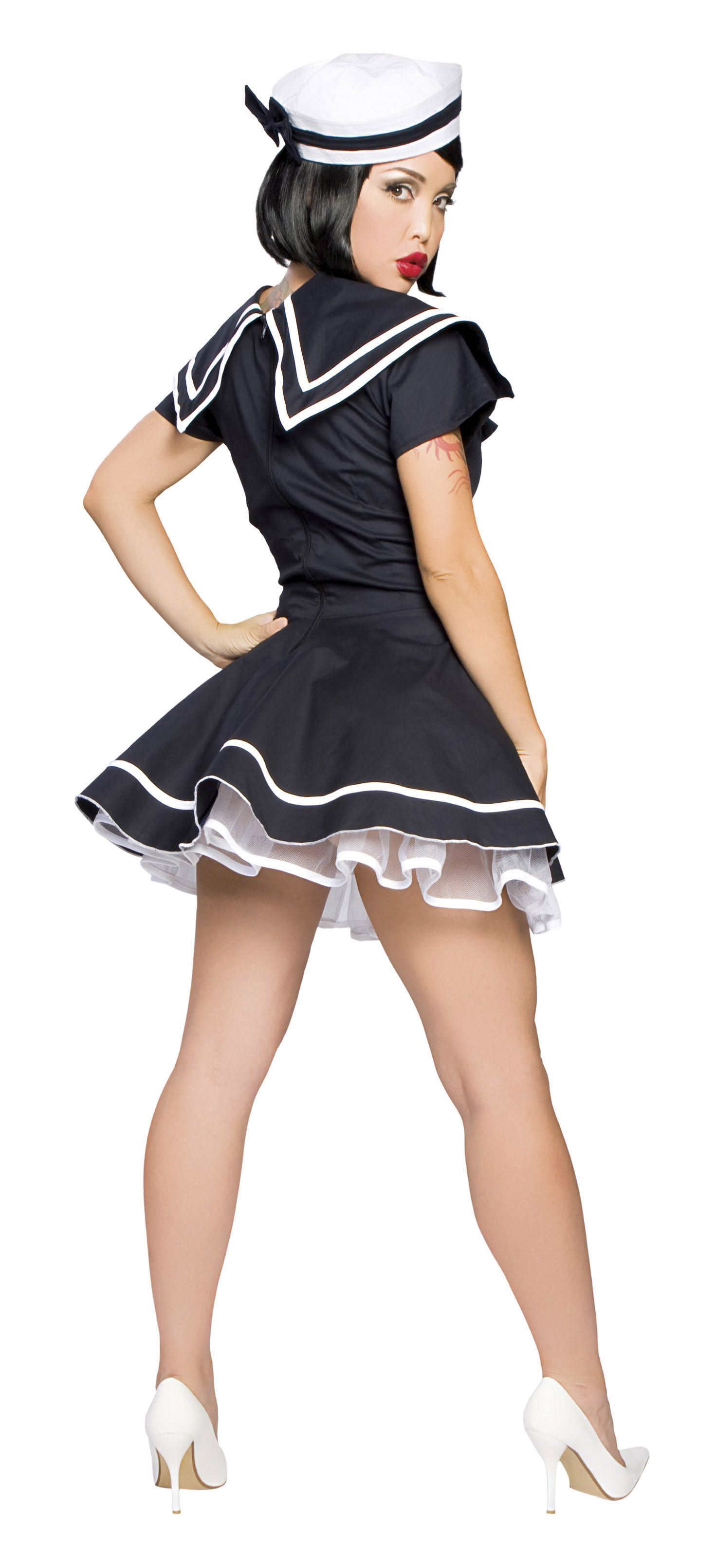 Adult Pinup Captain Women Sailor Costume 5899 The Costume Land 