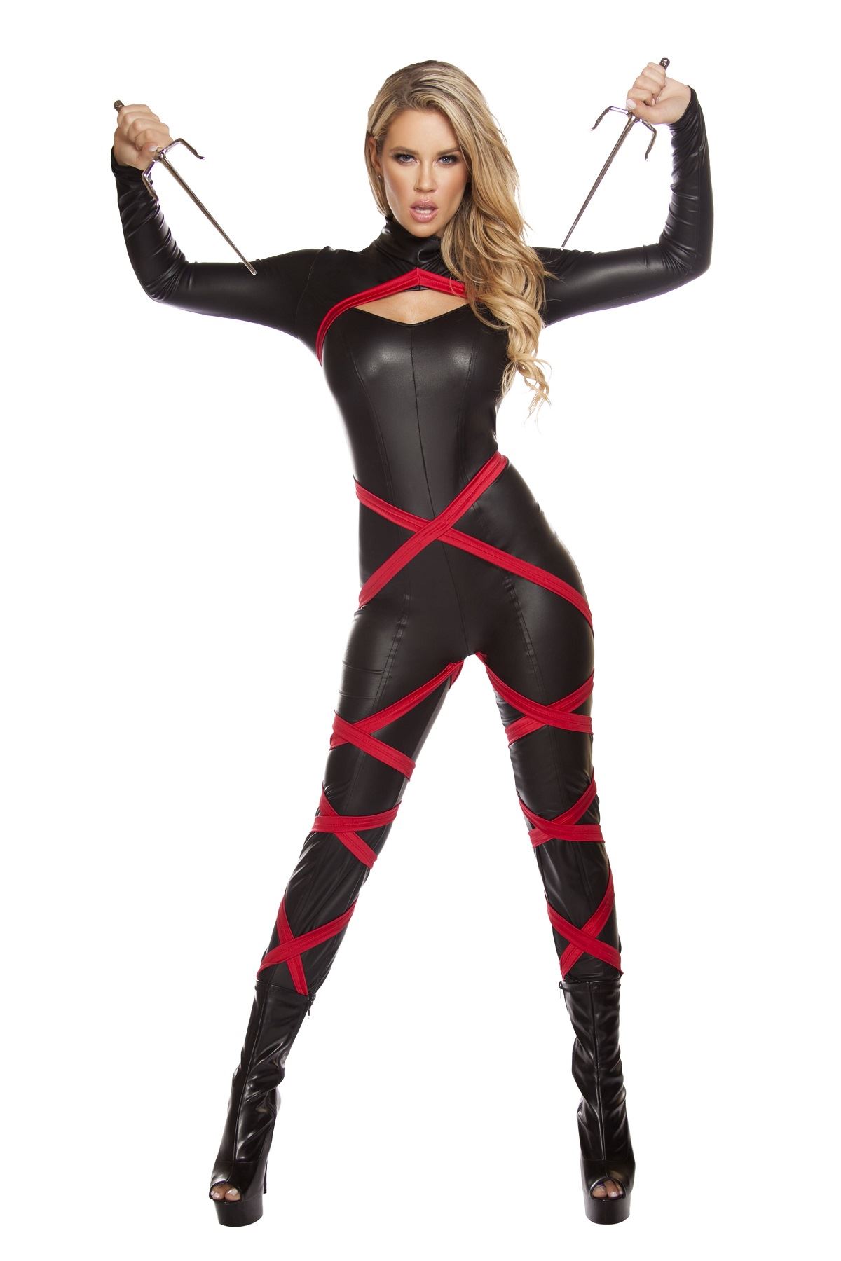 Adult Naughty Ninja Catsuit Woman Costume 70 99 The