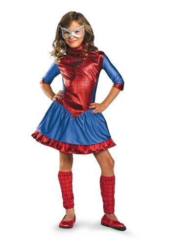 Kids Crawler Little Spider Girl Costume | $39.99 | The Costume Land