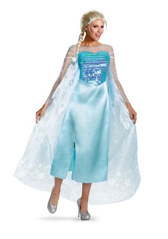 Adult Elsa Snow Queen Disney Woman Costume | $43.99 | The Costume Land