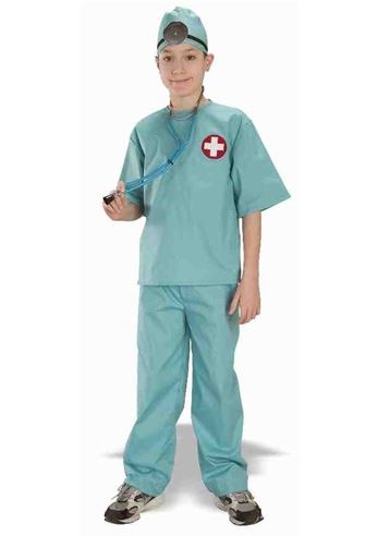 Kids Surgical Scrub Costume | $19.99 | The Costume Land