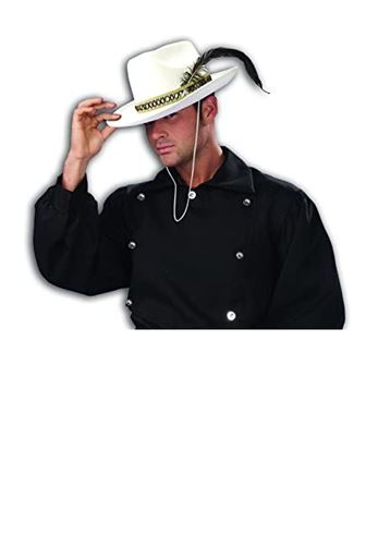 white cowboy costume