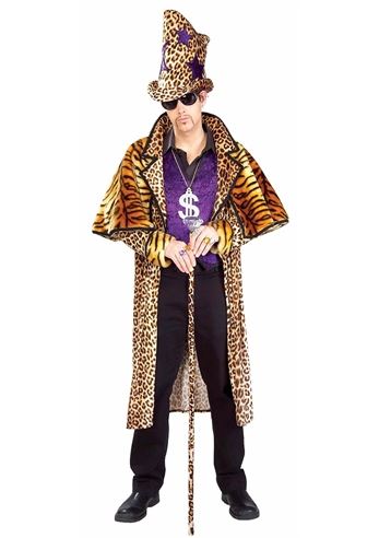 Adult Funky Pimp Men Costume | $53.99 | The Costume Land