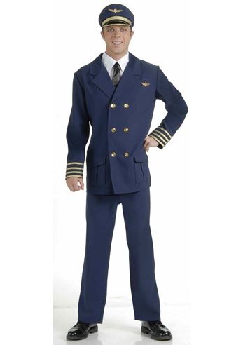 Adult Airline Pilot Men Costume | $43.99 | The Costume Land