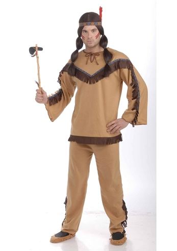 Adult Native American Men Classic Costume | $25.99 | The Costume Land