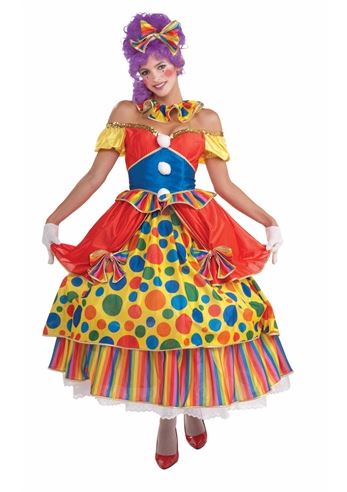 Adult Belle Of The Big Top Women Clown Costume | $57.99 | The Costume Land