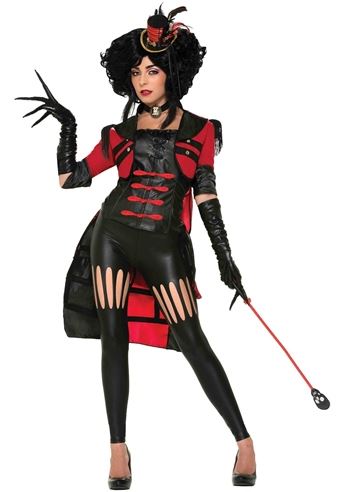 Fun Shack Female Ringmaster Costume Women Red Ringleader Jacket Circus Lion  Trainer Halloween Costumes for Women M : Amazon.ca: Clothing, Shoes &  Accessories