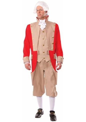 Adult British Red Coat Men General Costume | $70.99 | The Costume Land