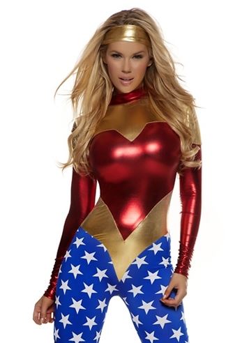 female superhero costume