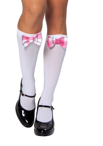 Adult Knee High Stockings School Girl | $5.99 | The Costume Land