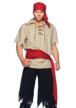 Cutthroat Pirate Men Costume