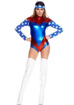 American Dream Super Hero Women Costume