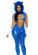 Adult Speed Video Game Women Costume