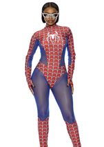 Adult Comic Spiderweb Hero Women Costume