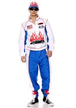 Formula Won Men Racer Costume