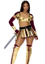 Adult Roman Warrior Colosseum Nights Women Costume