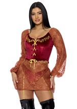 Adult Witch Evil Cast Spell Women Costume