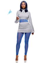 Adult Feeling Blue Women Cosplay Costume