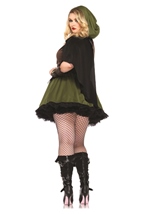 Adult Plus Darling Robin Hood Women Costume