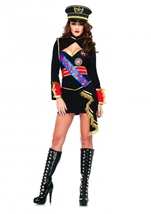 Adult Diva Dictator Women Army Costume