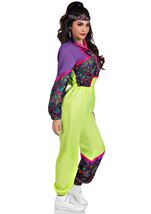 Adult Totally 80s Women Retro Tracksuit Costume