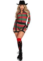 Edgy Dream Killer Women Costume