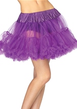 Purple Tulle Layered Petticoat