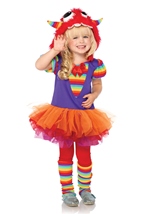 Rainbow Monster Kids Halloween Costume