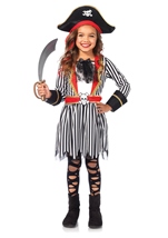 Pirate Captain Girls Costume