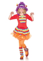 Rainbow Monster Girls Halloween Costume