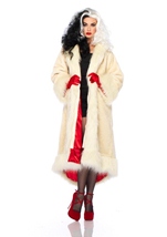 Disney Villian Deluxe Cruella Woman Costume Coat