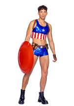 American Hero Men Costume