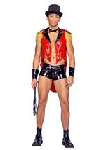 Adult Dark Circus Master Men Costume