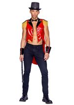 Adult Dark Circus Master Men Costume