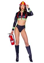 Adult Fierce Fire Women Costume