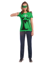 Green Lantern Women T Shirt Costume