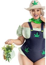 Adult Farmer Feel Good Plus Size Women Costume