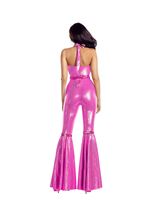 Adult Disco Queen Women Pink Costume 