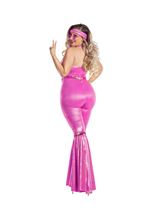 Adult Plus Disco Queen Pink Women Costume