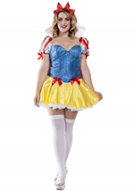Sequin Snow White Woman Plus Costume