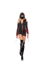 Strapped Up Ninja Woman Costume