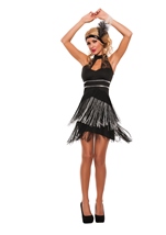 Flirty Flapper Woman Costume