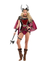 Voluptuous Viking Woman Costume