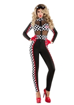 Racy Racer Woman Costume