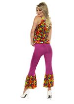 Adult Retro 70s Women Floral Costume