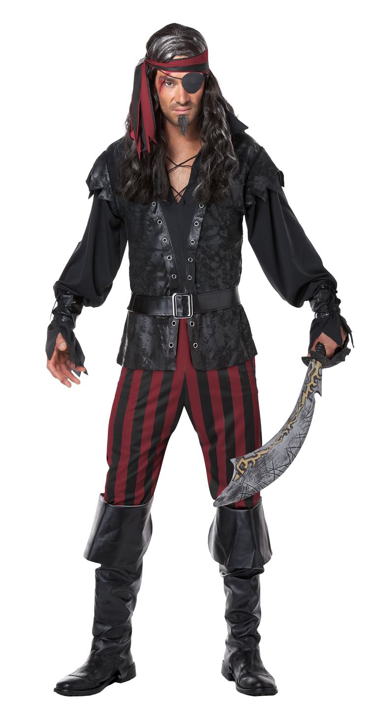 Adult Ruthless Rogue Men Pirate Costume 4066 The Costume Land 3120