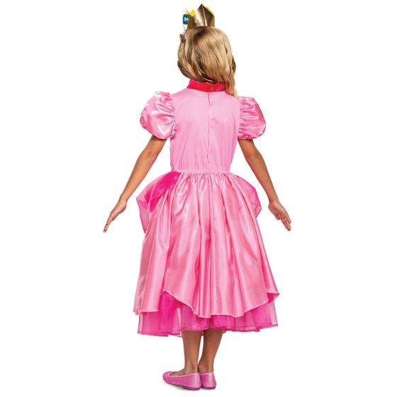 Kids Princess Peach Deluxe Girls Costume | $44.99 | The Costume Land