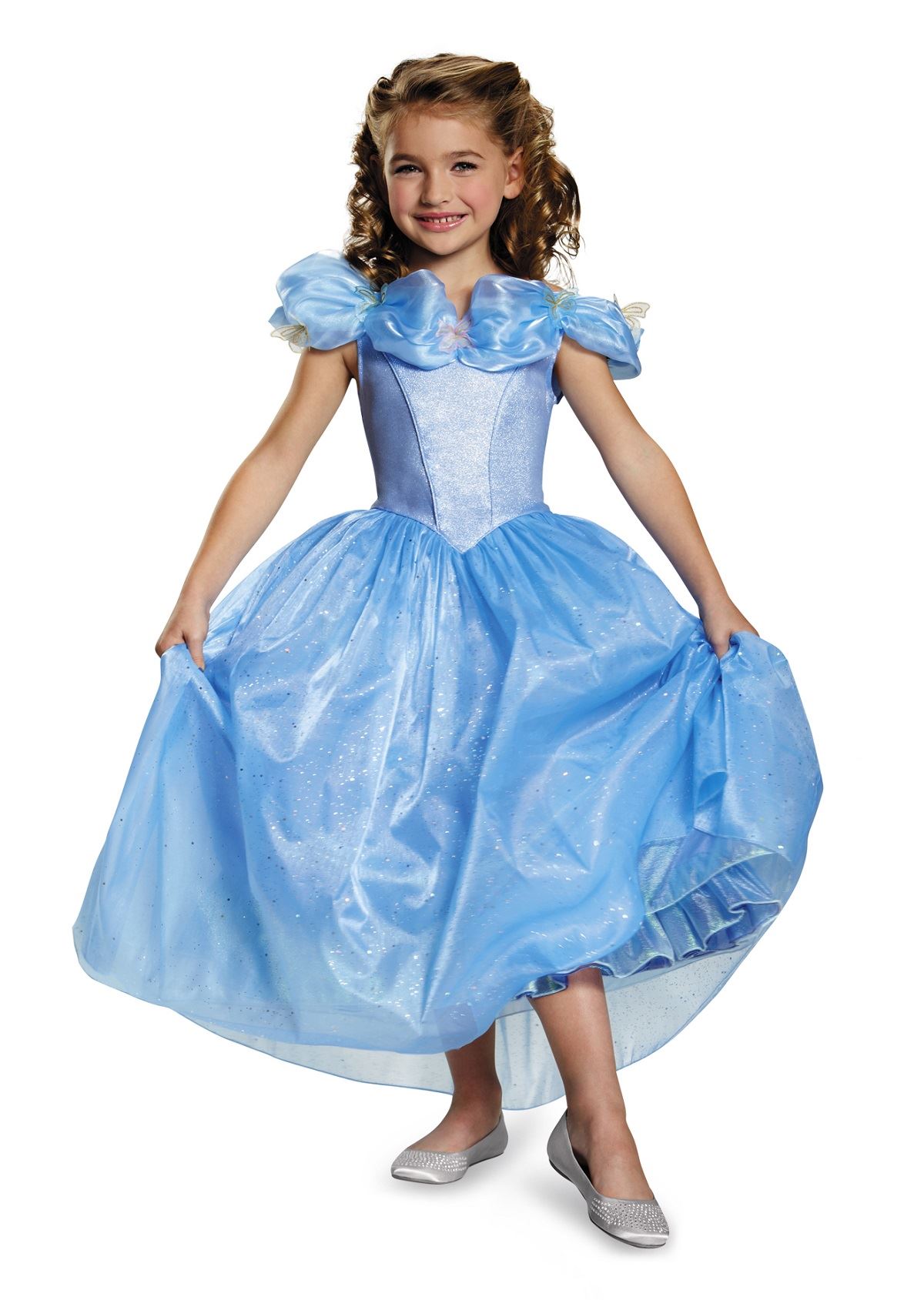 Kids Cinderella Disney Princess Prestige Girls Costume 6799 The