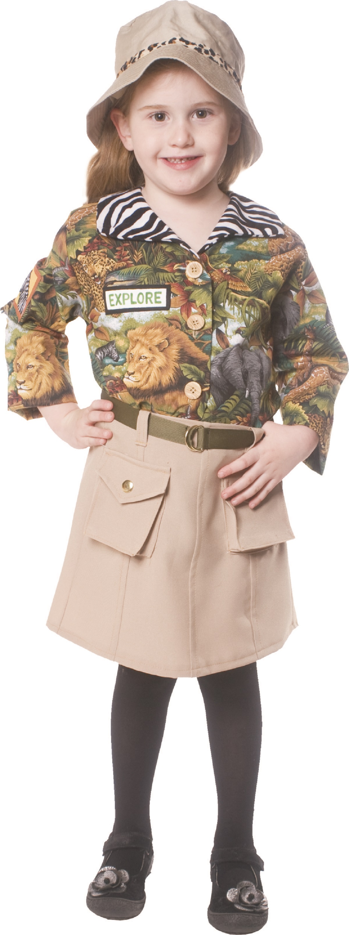 safari costume for girl