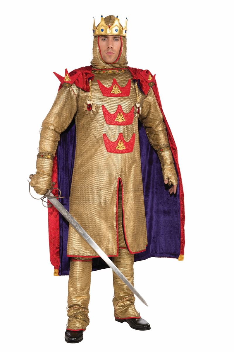 Adult King Arthur Men Designer Deluxe Costume | $65.99 | The Costume Land